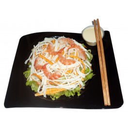 Salade aux crevettes Salade aux crevettes