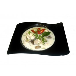 Soupe au poulet et lait de coco Soupe au poulet et lait de coco